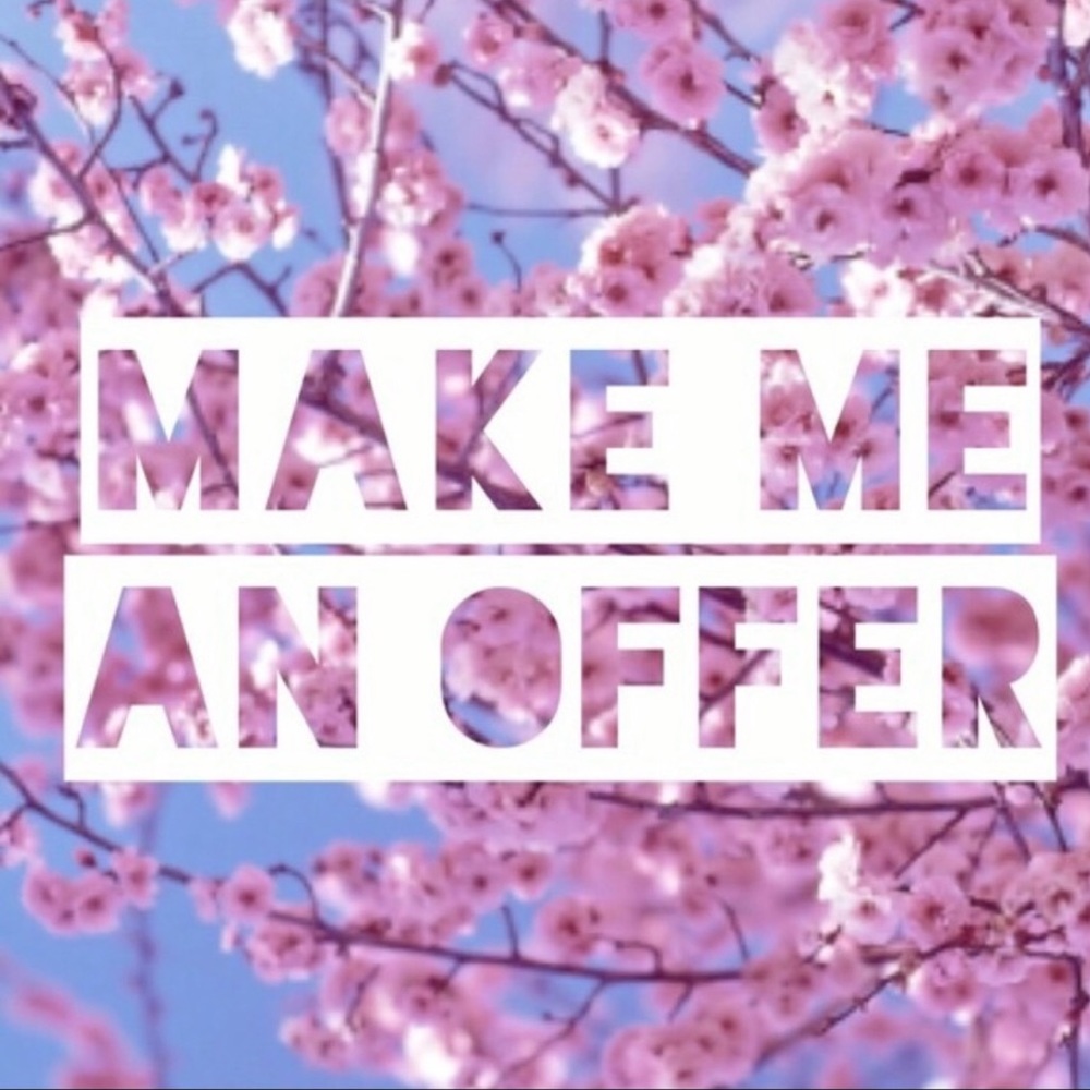 Reasonable offers accepted!